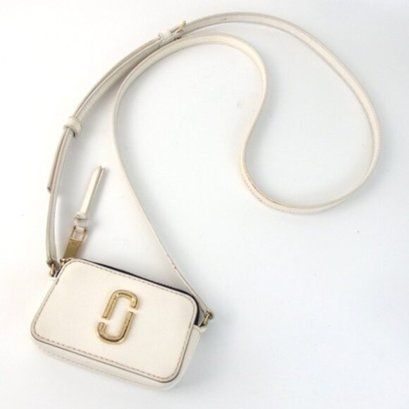 Authentic MARC JACOBS Snapshot Mini Shoulder Bag leather [Used] - Picture 1 of 12